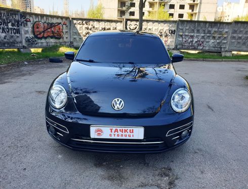Volkswagen Beetle 2017 черный - фото 2