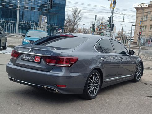 Lexus ls 460 2014 серый - фото 9