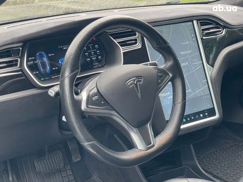 Tesla Model S 2015 синий - фото 13