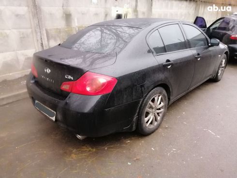 Infiniti G-Series 2008 черный - фото 2