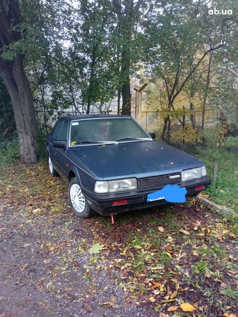 Mazda 626 1986 синий - фото 2