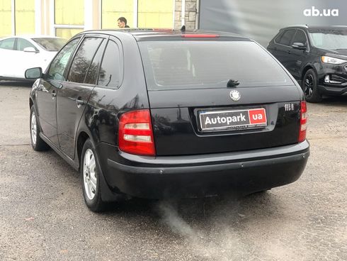 Skoda Fabia 2004 черный - фото 7
