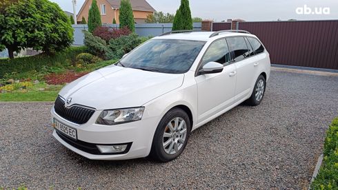 Skoda Octavia 2014 белый - фото 5