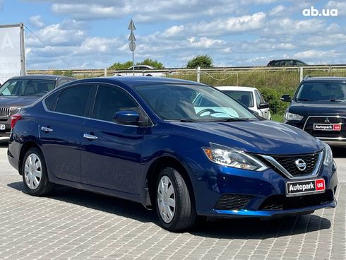 Nissan Sentra 2016 синий - фото 6