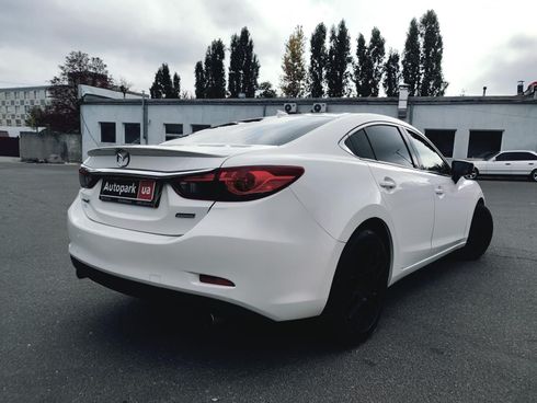 Mazda 6 2014 белый - фото 8