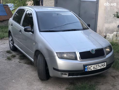 Skoda Fabia 2003 серебристый - фото 5