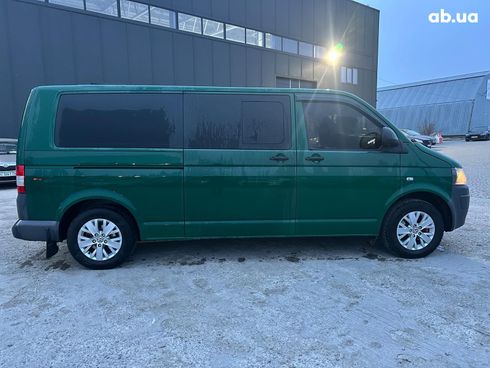 Volkswagen T5 (Transporter) 2011 зеленый - фото 8