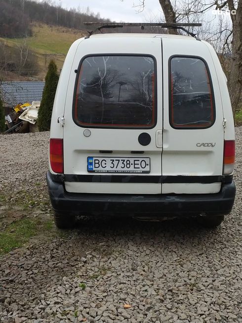 Volkswagen Caddy 1998 белый - фото 3