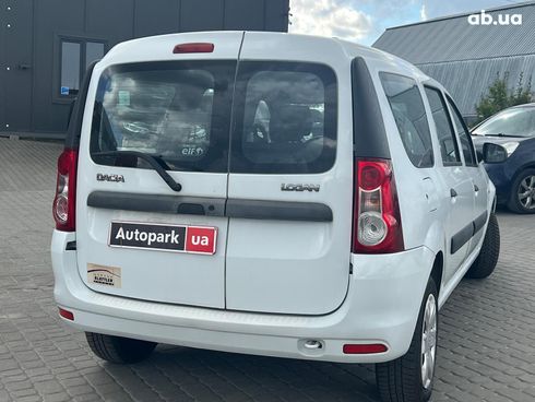 Dacia logan mcv 2012 белый - фото 8