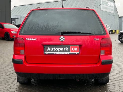 Volkswagen passat b5 2000 красный - фото 7