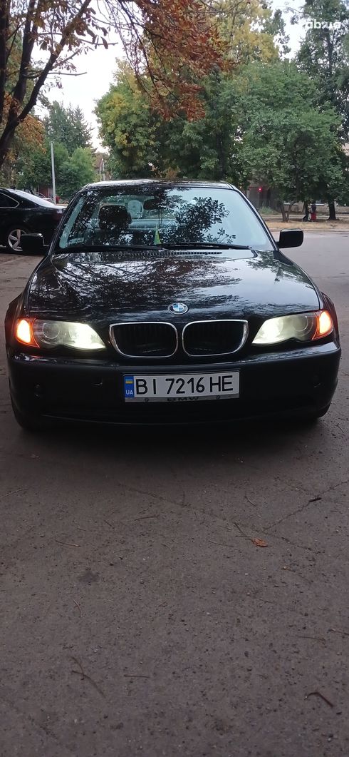 BMW 3 серия 2003 черный - фото 18