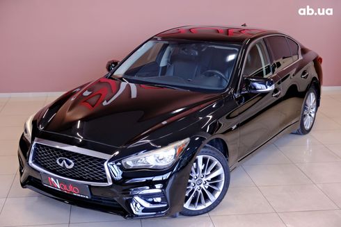 Infiniti Q50 2019 черный - фото 2