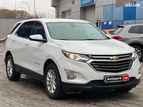 Chevrolet Equinox 2019 белый - фото 3