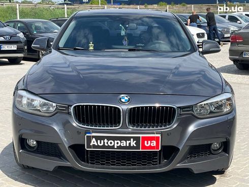 BMW 3 серия 2014 серый - фото 2