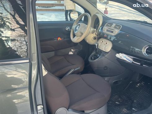 Fiat 500 2012 серый - фото 14