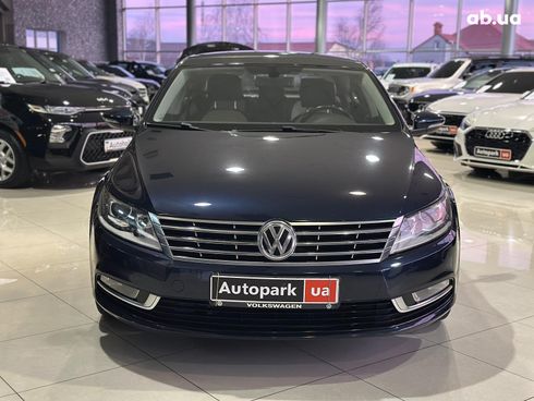 Volkswagen cc 2012 синий - фото 2