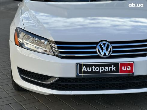 Volkswagen passat b7 2013 белый - фото 4