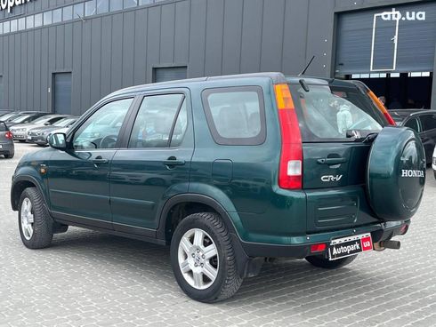 Honda CR-V 2003 зеленый - фото 7