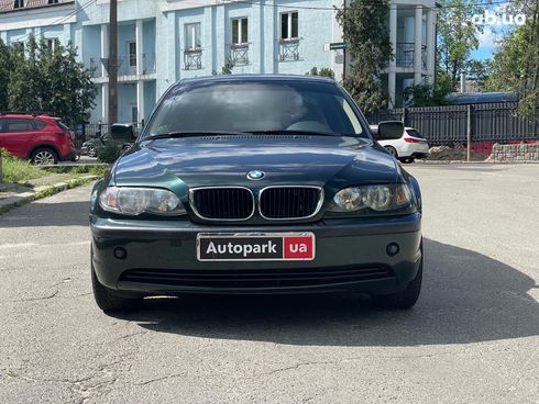 BMW 3 серия 2002 зеленый - фото 2