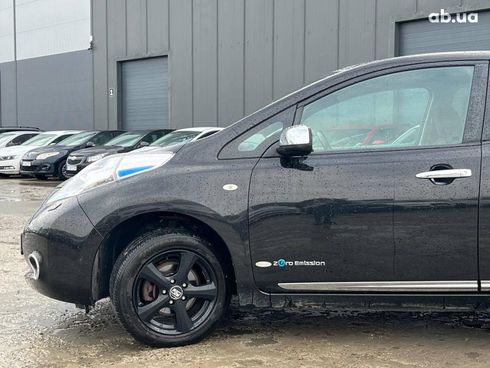 Nissan Leaf 2013 черный - фото 2