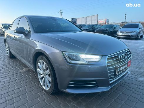 Audi A4 2016 серый - фото 9