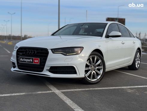 Audi A6 2013 белый - фото 4