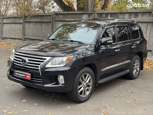 Lexus lx 570 2012 черный - фото 2