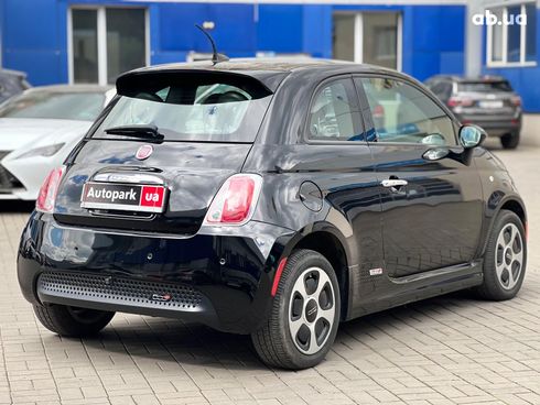 Fiat 500E 2016 черный - фото 5