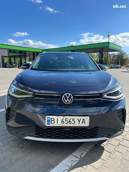 Volkswagen ID.4 Crozz 2023 синий - фото 5
