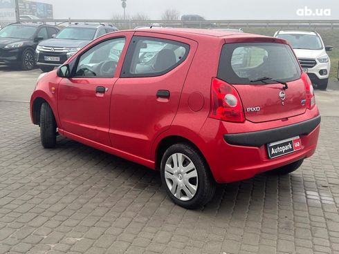 Nissan Pixo 2009 красный - фото 7