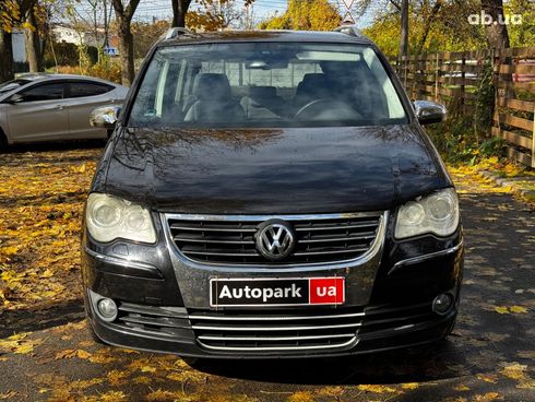 Volkswagen Touran 2007 черный - фото 2
