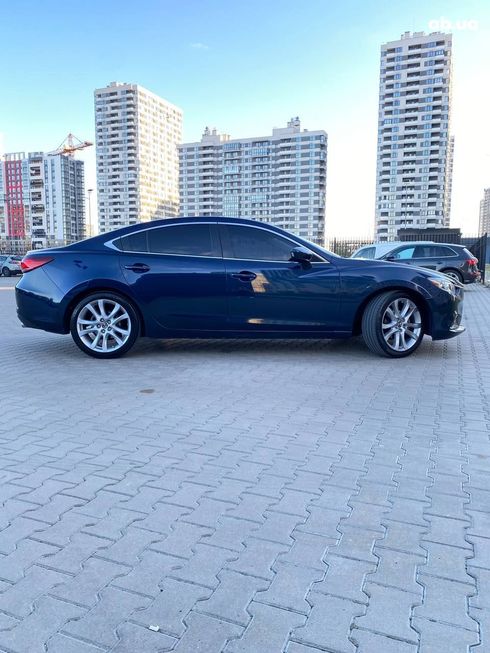 Mazda 6 2016 синий - фото 8
