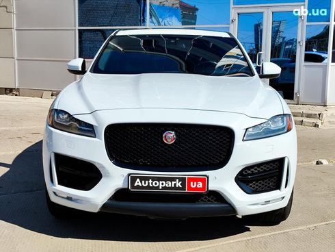 Jaguar F-Pace 2018 белый - фото 2