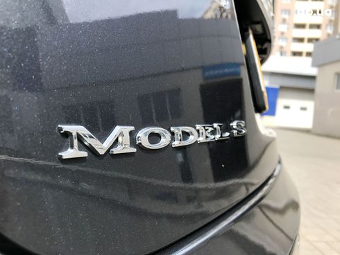 Tesla Model S 2016 серый - фото 12