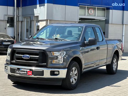 Ford f-150 2016 серый - фото 8
