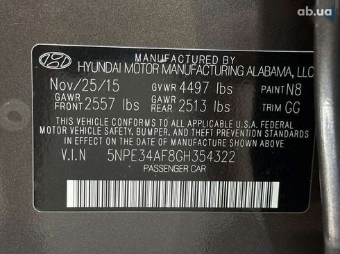 Hyundai Sonata 2015 - фото 25
