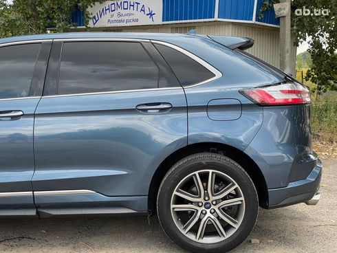 Ford Edge 2019 синий - фото 42