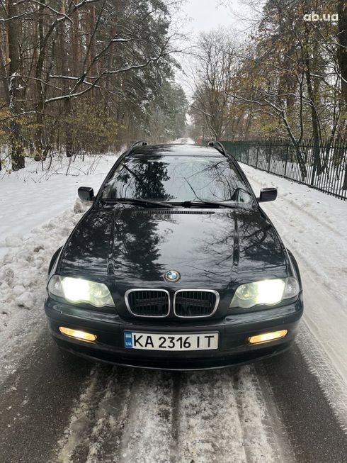 BMW 3 серия 2000 черный - фото 13