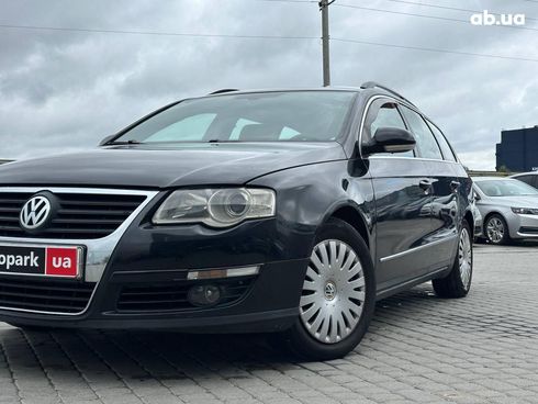 Volkswagen passat b6 2007 черный - фото 3