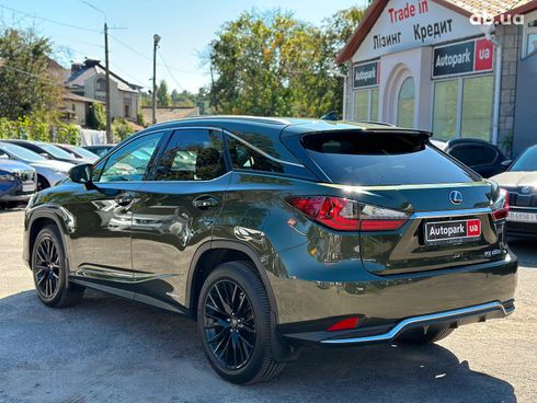 Lexus rx 450 h 2019 зеленый - фото 12