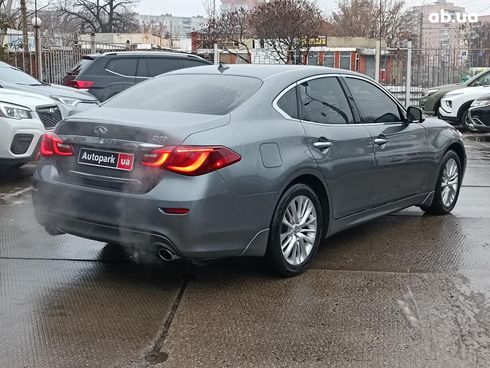 Infiniti Q70 2017 серый - фото 7