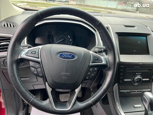 Ford Edge 2015 красный - фото 18