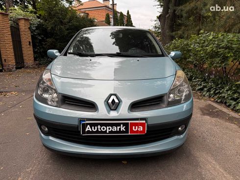 Renault Clio 2007 синий - фото 2