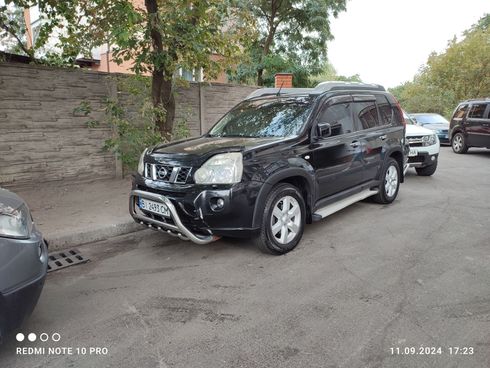 Nissan X-Trail 2008 черный - фото 13