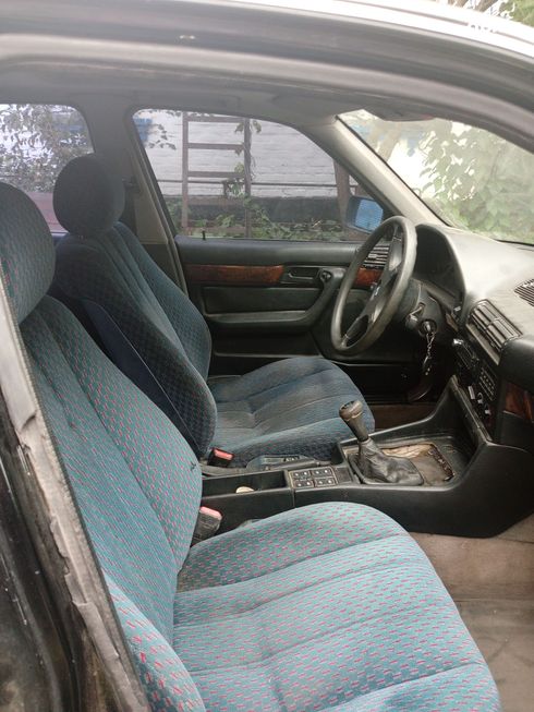 BMW 5 серия 1988 черный - фото 5