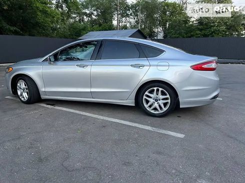 Ford Fusion 2015 серебристый - фото 8