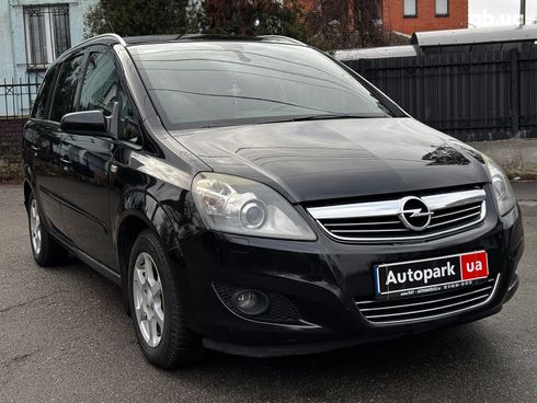 Opel Zafira 2009 черный - фото 8