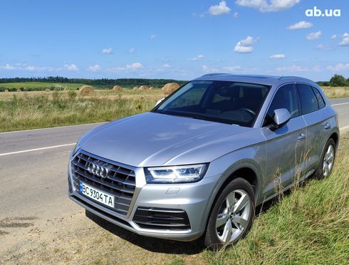 Audi Q5 2018 серебристый - фото 7