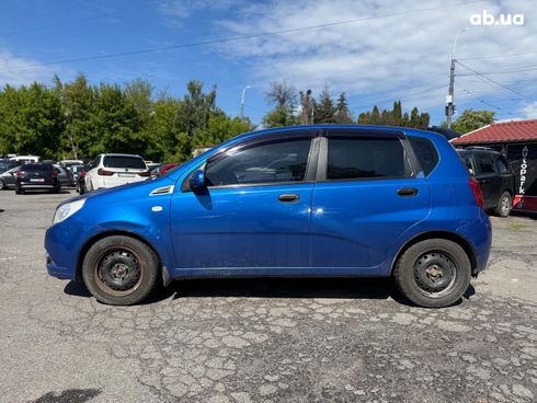 Chevrolet Aveo 2008 синий - фото 6