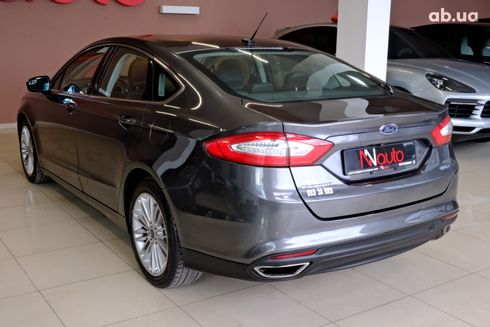 Ford Fusion 2016 серый - фото 6